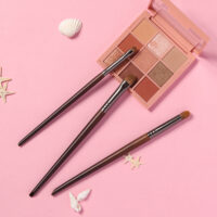 High-Quality Goat Hair Tapered Blending Makeup Brushes - Image 8