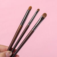High-Quality Goat Hair Tapered Blending Makeup Brushes - Image 9