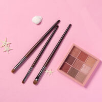 High-Quality Goat Hair Tapered Blending Makeup Brushes - Image 11