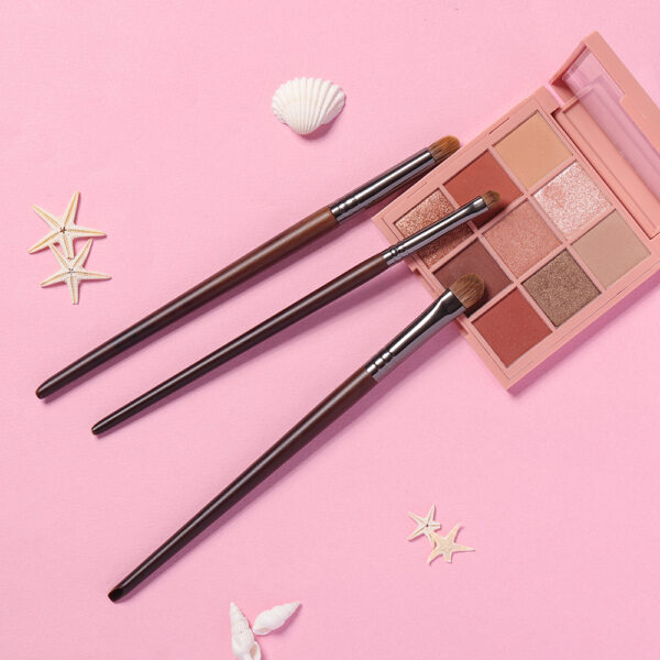 High-Quality Goat Hair Tapered Blending Makeup Brushes