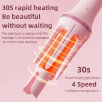 Automatic Hair Curler with 4 Temperature Modes & Safety Features - Image 4