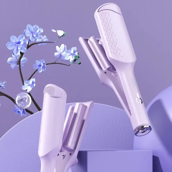Curling Iron Automatic 42mm Hair Curler with 3-Speed Temperature Control