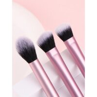 Three Color Flawless Base Makeup Brush Set for Concealer, Eye Shadow, and Blusher - Image 4