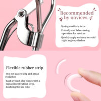 Perfect Curl Eyelash Curler with Comb for Natural Look - Image 4