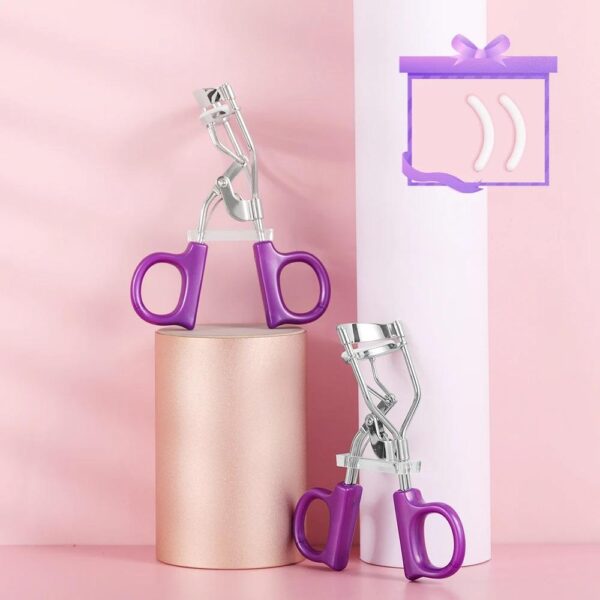 Perfect Curl Eyelash Curler with Comb for Natural Look