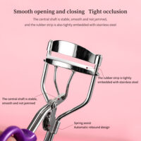 Perfect Curl Eyelash Curler with Comb for Natural Look - Image 3