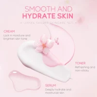 Japan Sakura Deep Cleansing Moisturizing Face Cleanser - Image 5