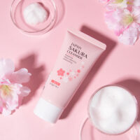 Japan Sakura Deep Cleansing Moisturizing Face Cleanser - Image 2