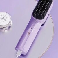 Portable 2600mAh Wireless Hair Straightener & Hot Comb - Image 6