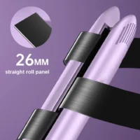 26MM Ceramic Glaze Hair Straightener and Curler - Image 4