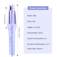 Automatic Hair Curler 32MM Ceramic Rotating Hair Roller - Image 11