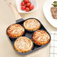Nonstick 4-Hole Omelet and Pancake Pan - Image 2