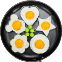 Stainless Steel Heart-Shaped Egg & Pancake Mold for Creative Breakfasts - Image 2
