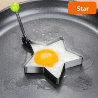 Stainless Steel Heart-Shaped Egg & Pancake Mold for Creative Breakfasts - Image 6