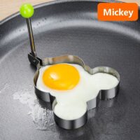 Stainless Steel Heart-Shaped Egg & Pancake Mold for Creative Breakfasts - Image 5
