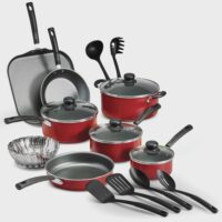 18-Piece Complete Kitchen Nonstick Cookware Set - Image 3