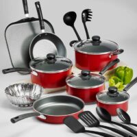 18-Piece Complete Kitchen Nonstick Cookware Set - Image 6