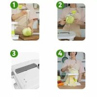Cranked Manual Cabbage Shredder - Effortless Vegetable Cutting - Image 4