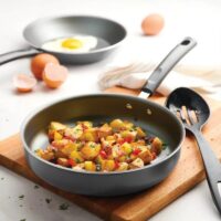 18-Piece Non-stick Cookware Set, Easy-Clean, Gray - Image 6