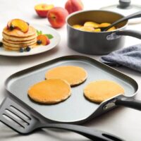 18-Piece Non-stick Cookware Set, Easy-Clean, Gray - Image 4