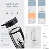 Rechargeable Electric Protein Shaker Bottle - Image 6