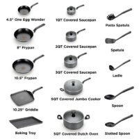 20-Piece Eco-Friendly Nonstick Cookware Set - Image 3