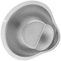 Multi-Use Stainless Steel Kitchen Strainer and Washing Basin - Image 7