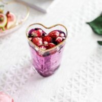 Heart Shaped Glass Cup - Image 2