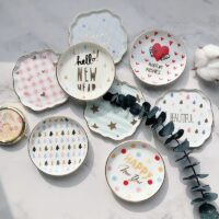 Creative Nordic Ceramic Jewelry Dish - Image 2