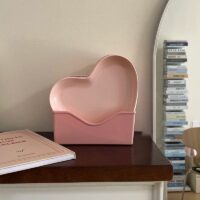 5-Piece Heart-Shaped Snack Plate Set - Image 2