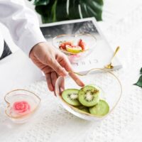 Heart-Shaped Glass Bowl - Image 6