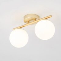 Elegant Nordic LED Glass Ceiling Light - Image 2