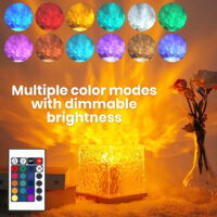 16-Color Crystal Lamp Water Ripple Projector - Image 2