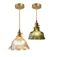 Modern Nordic Glass LED Pendant Light - Image 2