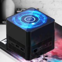 6K HD Android 10 Smart TV Box with Wireless Charging - Image 2