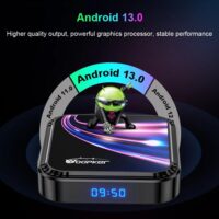 Android 13.0 TV Box - 8K UHD Video, Wi-Fi 6, Bluetooth 5.0 - Smart Streaming Media Player - Image 4