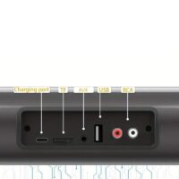 20W Wireless Bluetooth Soundbar with Rich Bass, Multi-Connection for Home Theater and Gaming - Image 3