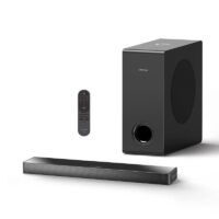 Ultra-Slim 2.1ch High-Resolution Soundbar with Subwoofer and Bluetooth 5.3 for TV and PC Gaming - Image 2