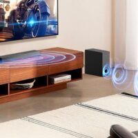 Ultra-Slim 2.1ch High-Resolution Soundbar with Subwoofer and Bluetooth 5.3 for TV and PC Gaming - Image 3