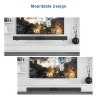 50W High-Fidelity Soundbar - Wireless Bluetooth 5.0, Built-in Subwoofers, Home Theater Audio with Remote Control - Image 4