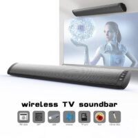 Wall-Mounted Wireless TV Speaker with Bluetooth 5.0 and Multi-Input Compatibility - Image 7