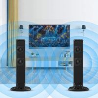 20W Detachable Bluetooth Soundbar with Subwoofer, Wired & Wireless, Home Theater 3D Surround Sound - Image 6