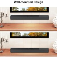 High-Fidelity Wireless Bluetooth Soundbar - Powerful Stereo Home Theater & TV Speaker System - Image 3