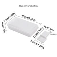 Elegant White Butter Dish with Cutter - Image 7