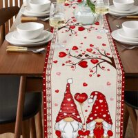 Valentine's Day Linen Table Runner - Image 5