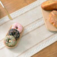 Linen Table Runner Farmhouse Rustic - Image 4