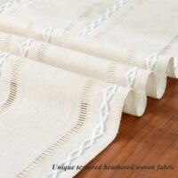 Linen Table Runner Farmhouse Rustic - Image 3