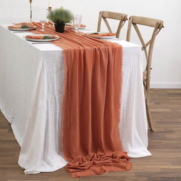 Table Runners Rustic Cotton
