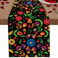 Day of The Dead Mexican Festival Table Runner - Image 6