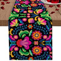 Day of The Dead Mexican Festival Table Runner - Image 5